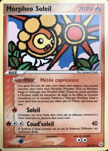 Morpheo Soleil reverse 26/101 Legendes oubliées est un moyen simple et original de collectionner votre série préféré. Les cartes sont protégées.