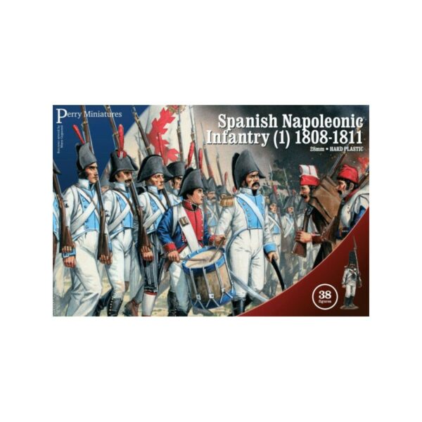 Napoleonic Spanish infantry est l'une des superbes boites d'infanterie des frères Perry pour revivre les grandes campagnes napoléonnienes