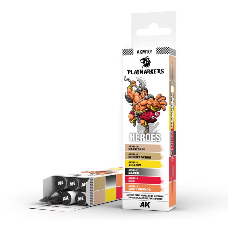 Maxireves a choisi pour vous cette série de AK 3G Playmarkers Set afin que vous puissiez découvrir la magnifique gamme de set AK 3G
