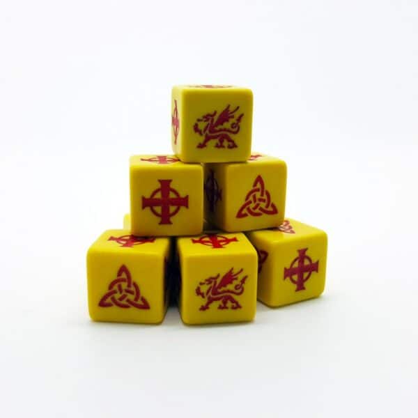 Saga - Dés Gallois fait partie des accessoires indispensables pour jouer au jeu d'escarmouche Saga des studios Tamohawk