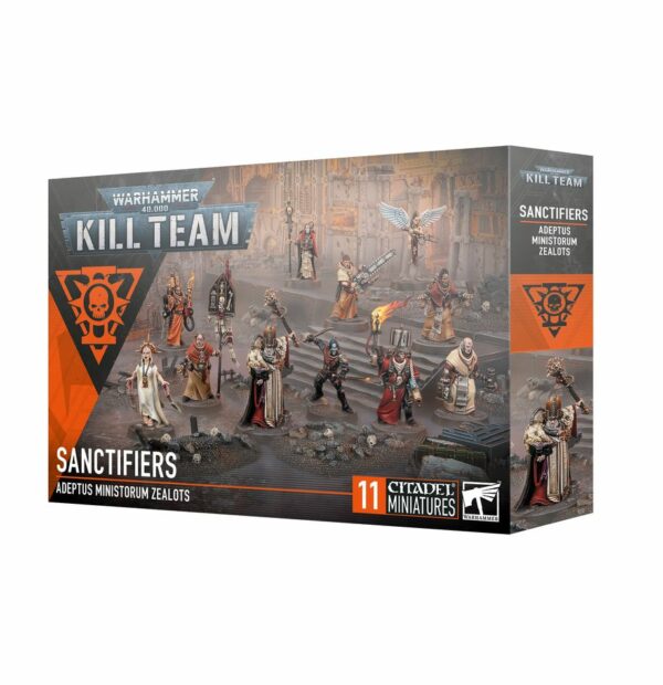 Découvrez la nouvelle version de Kill Team avec les Kill Team V3 : Sanctificateurs , de nouvelles superbes figurines , de nouvelles règles.