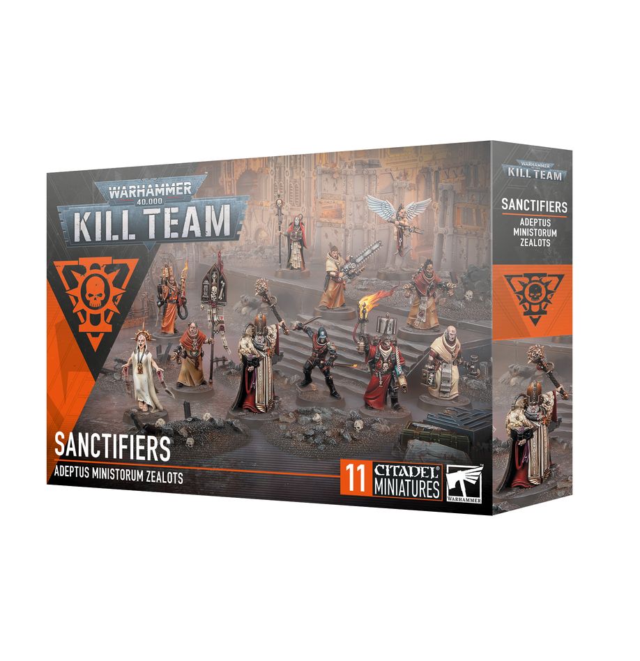 Découvrez la nouvelle version de Kill Team avec les Kill Team V3 : Sanctificateurs , de nouvelles superbes figurines , de nouvelles règles.