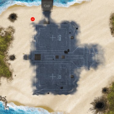 Shatterpoint Tapis Scarif qui vous permettra une immersion facile et rapide dans vos parties de Star Wars Shatterpoint , en mousepad il mesure 90*90cm