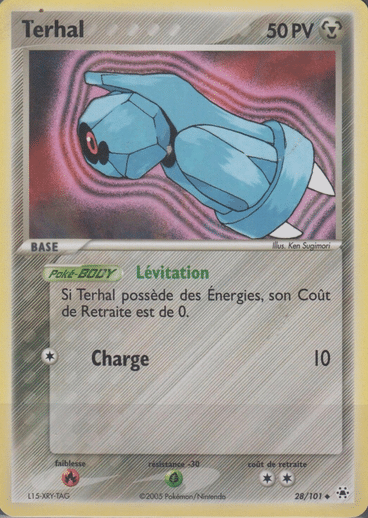 Terhal reverse 28/101 Legendes oubliées est un moyen simple et original de collectionner votre série préféré. Les cartes sont protégées.