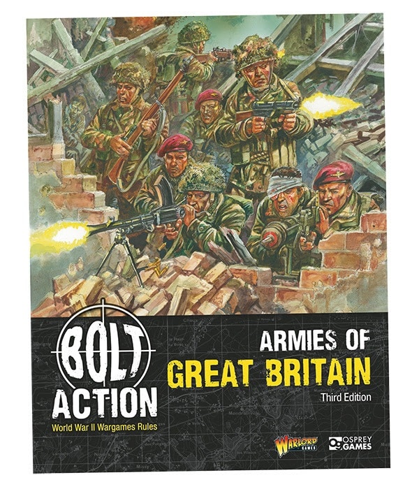 Bolt Action Armies of Great Britain vous permet de revivre les batailles emblématiques de la deuxieme guerre mondiale sur le front de l'ouest