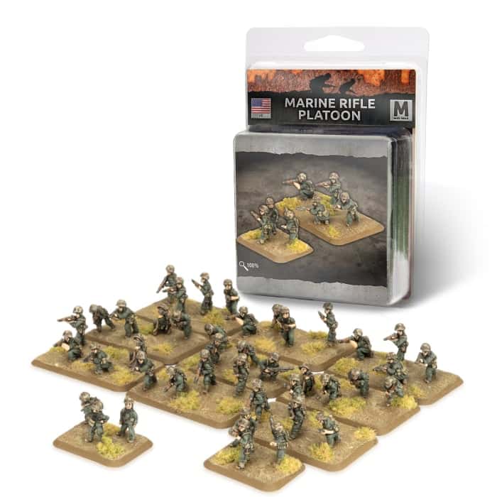 US812: Marine Rifle Platoon fait partie des nouvelles sorties pour la nouvelle extension de Battlefront pour le jeu Flames of War V4,:Pacific