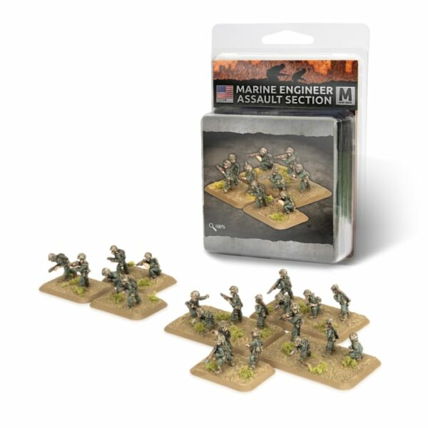 US816: Marine Engineer Assault fait partie des nouvelles sorties pour la nouvelle extension de Battlefront pour le jeu Flames of War V4,:Pacific