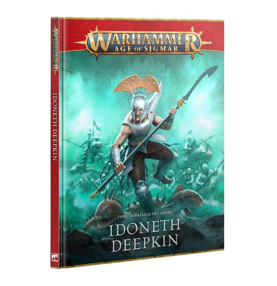 Decouvrez le Battletome Idoneth Deepkin FR V4, le livre ultime pour vous guider, collectionner et jouer vos armées de Idoneth Deepkin