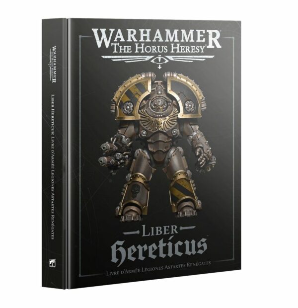 L’hérésie d’Horus : Liber Hereticus V3 le supplément qu'il vous faut pour jouer votre faction favorite, les Hereticus, lors de l'Hérésie d'Horus