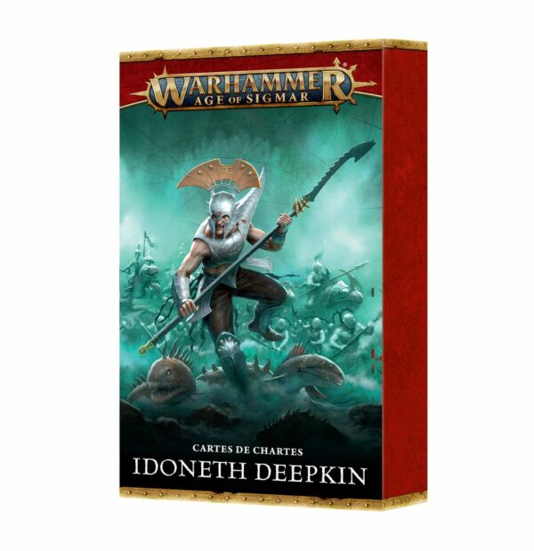 Découvrez les Idoneth Deepkin Warscroll Cards FR V4, le set de Warscroll indispensable pour jouer en toute tranquillité lors de vos parties