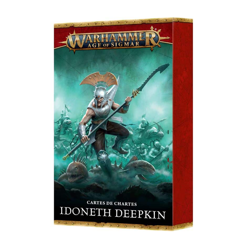 Découvrez les Idoneth Deepkin Warscroll Cards FR V4, le set de Warscroll indispensable pour jouer en toute tranquillité lors de vos parties