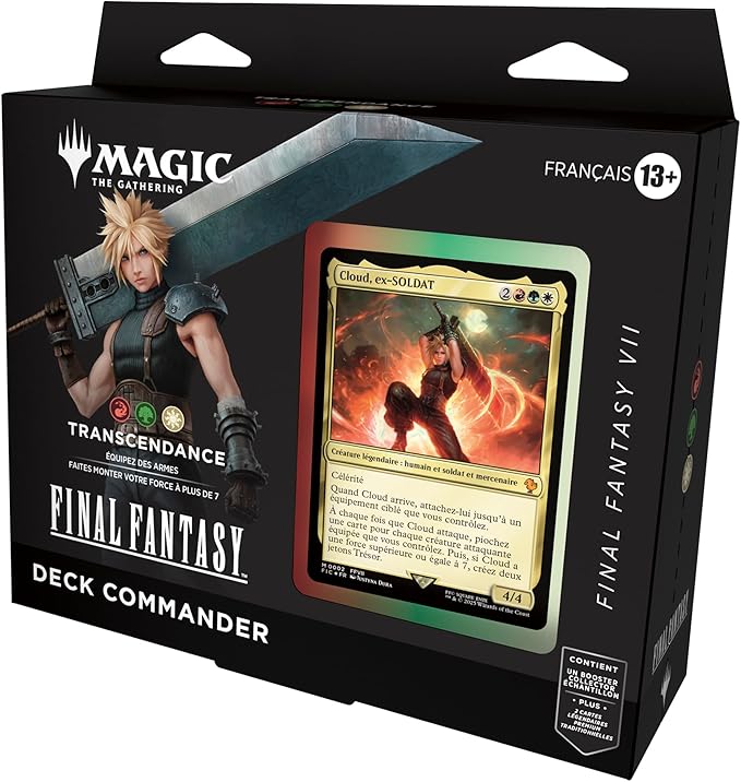 Final Fantasy : Commander Transcendance accompagne la sortie de cette collaboration entre l'univers du jeu vidéo et cet incontournable jeu de cartes