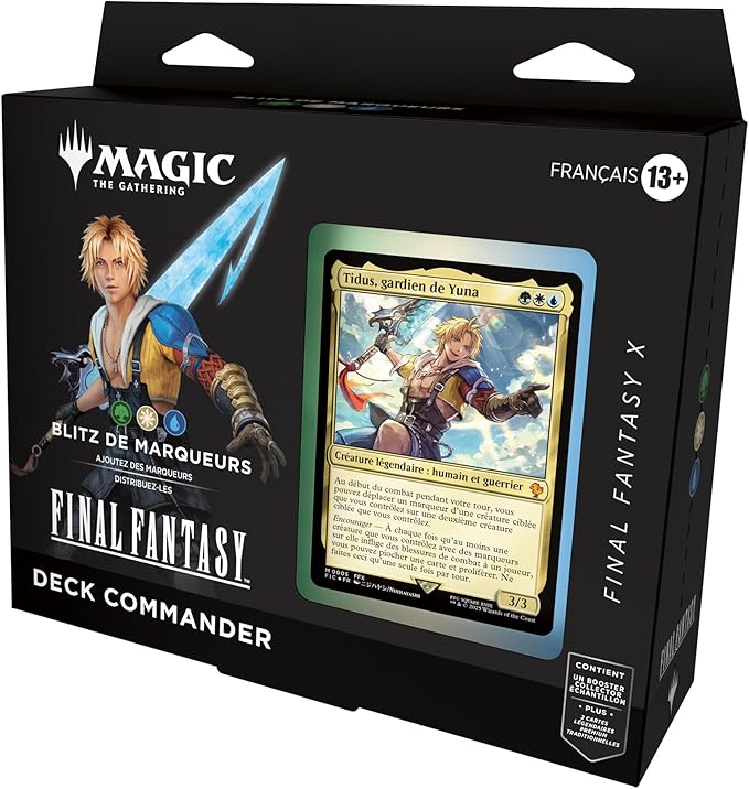 Final Fantasy : Commander Blitz de marqueurs accompagne la sortie de cette collaboration entre l'univers du jeu vidéo et cet incontournable jeu de cartes