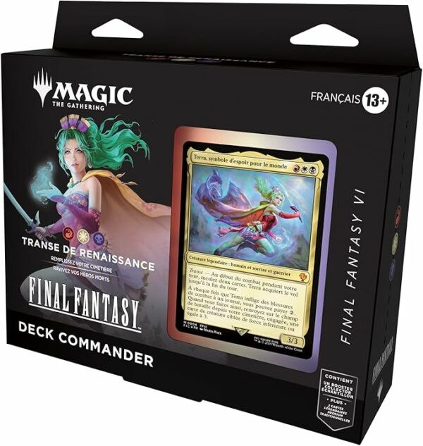 Commander Transe de Renaissance accompagne la sortie de cette collaboration entre l'univers du jeu vidéo et cet incontournable jeu de cartes