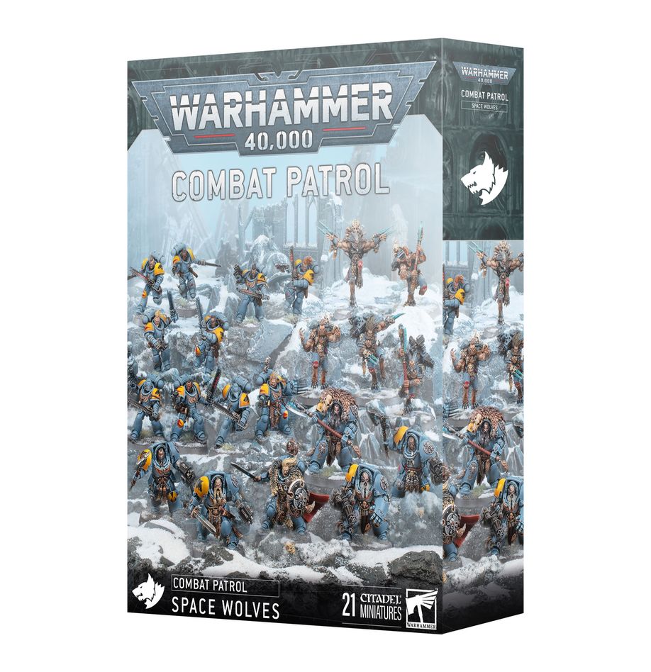 Si vous souhaitez que vos actes se traduisent par une saga épique, le Combat Patrol Space Wolves V10 fournira l'entourage de héros qu'il vous faut!