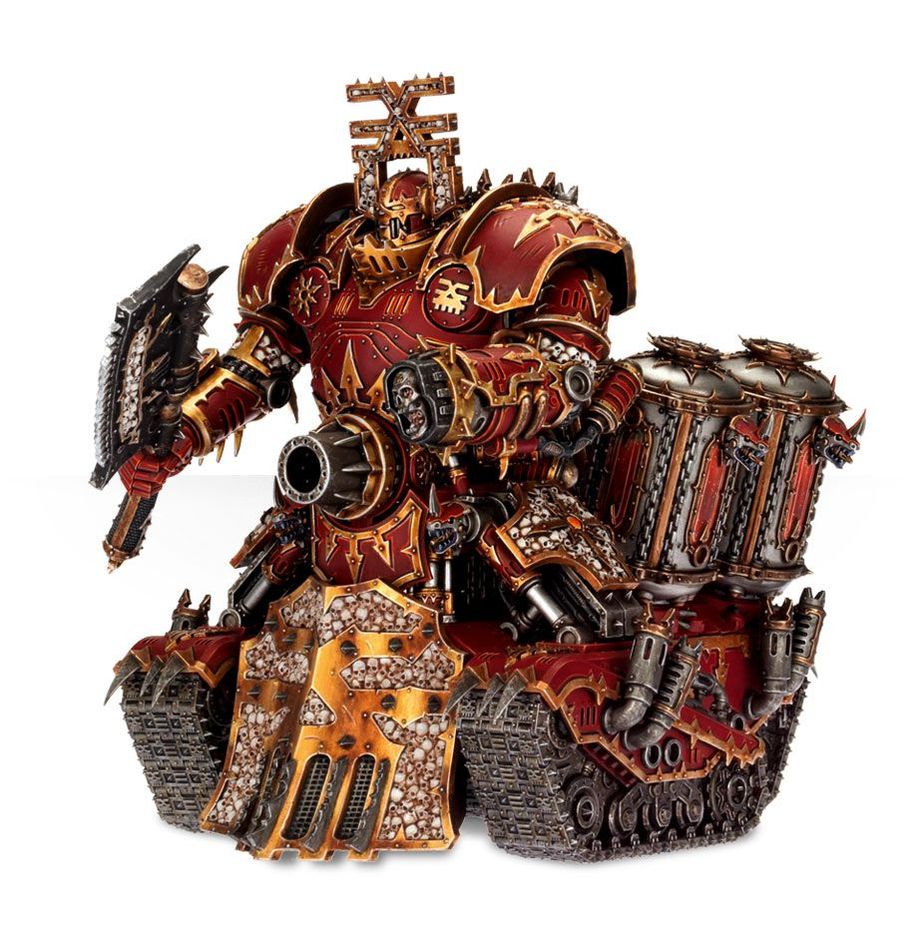 Découvrez le Khorne Lord Of Skulls, une pièce centrale pour tout collectionneur de Khorne. Une figurine immense pour dominer le champ de bataille