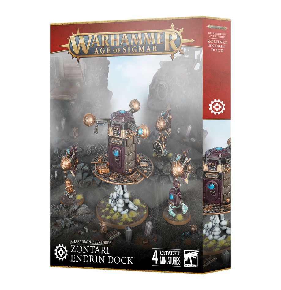 Decouvrez les Zontari Endrin Dock, les sublimes décors de faction pour tout collectionneurs ou joueurs Kharadron Overlords