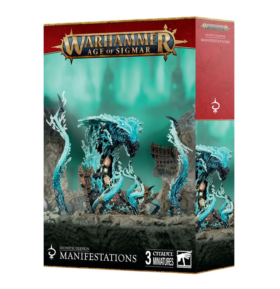 Découvrez les Idoneth Deepkin Manifestations, les sorts persistants des Idoneth Deepkin pour prendre le dessus sur la magie lors de vos parties