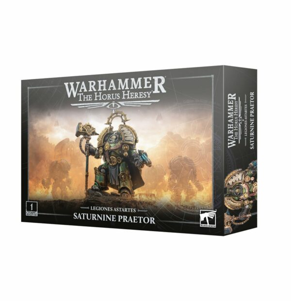 Découvrez les Legion Astartes Saturnine Praetor, le meneur parfait pour diriger vos Saturnine Terminator lors de vos assauts brutal