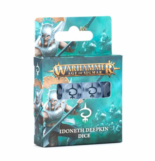 Découvrez les Idoneth Deepkin Dice V4, un set de dés magnifique pour jouer avec votre faction favorite les Idoneth Deepkin