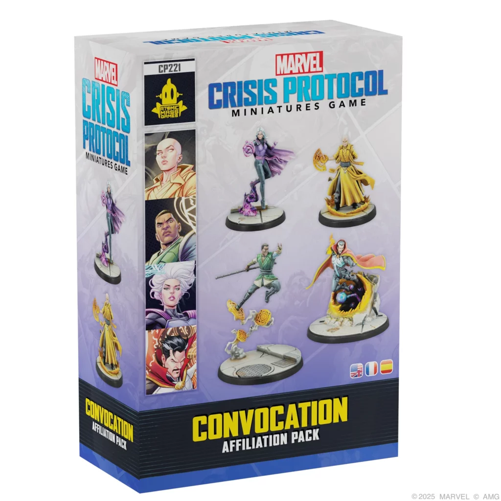 Convocation Affiliation Pack de nouveaux personnages pour le jeu de figurines Marvel Crisis Protocol , a découvrir absolument
