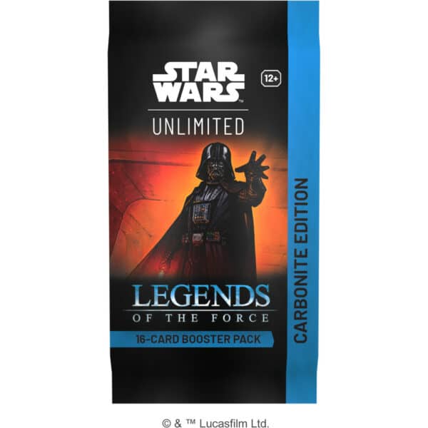 Star Wars Unlimited TCG: Booster Carbonite Legends of the Force Anglais