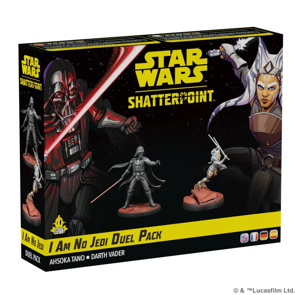 I am no jedi Dual Pack , une nouvelle bande pour etoffer encore votre collection pour ce superbe jeu de figurines Star Wars Shatterpoint