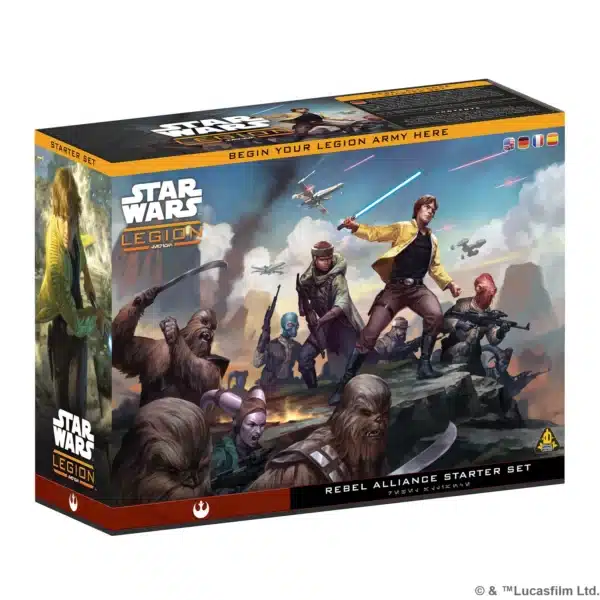 Legion : Rebel Alliance Starter VF est la prochaine sortie pour Star Wars Legion et sa nouvelle version de ce jeu fantastique