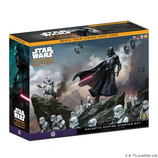 Legion : Empire Starter VF est la prochaine sortie pour Star Wars Legion et sa nouvelle version de ce jeu fantastique dans l'univers star wars