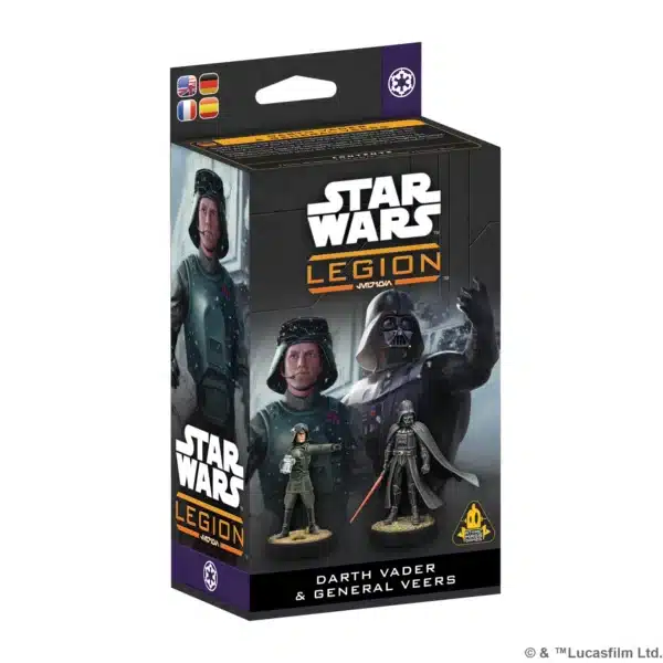 Dark Vader and General Veers est la prochaine sortie pour Star Wars Legion et sa nouvelle version de ce jeu fantastique dans l'univers star wars