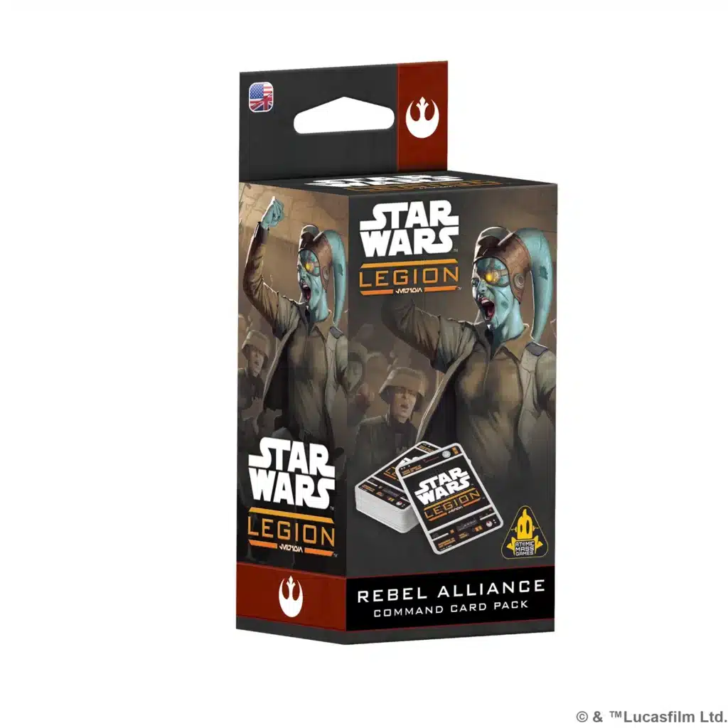 Rebel Alliance Command Card Pack VF est la prochaine sortie pour Star Wars Legion et sa nouvelle version de ce jeu fantastique
