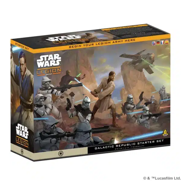Legion : Galactic Republic Starter VF est la prochaine sortie pour Star Wars Legion et sa nouvelle version de ce jeu fantastique