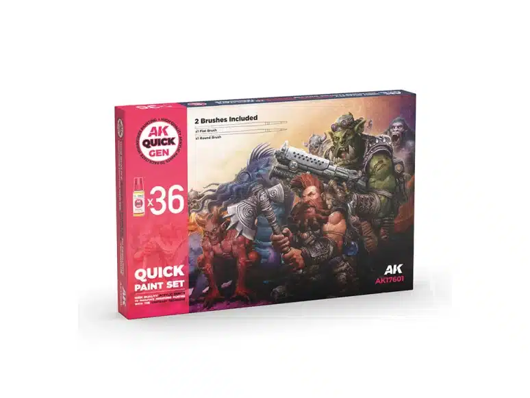 Maxireves a choisi pour vous cet nouveau set Quick Gen Paint set 36 afin que vous puissiez découvrir la magnifiquenouvelle gamme de contrast