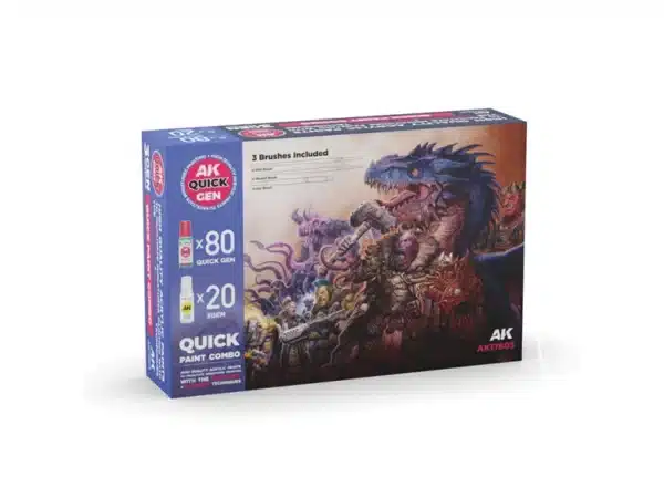 Maxireves a choisi pour vous cet nouveau set Quick Gen Paint set 100 afin que vous puissiez découvrir la magnifiquenouvelle gamme de contrast