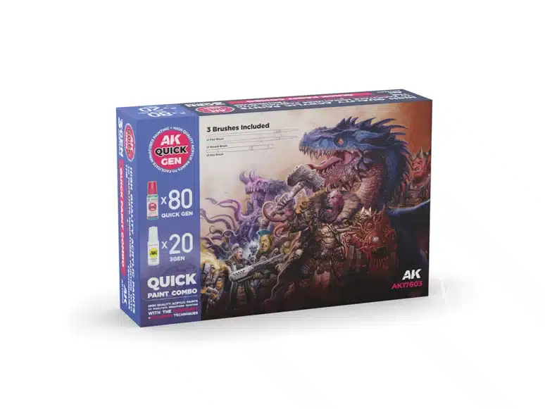 Maxireves a choisi pour vous cet nouveau set Quick Gen Paint set 100 afin que vous puissiez découvrir la magnifiquenouvelle gamme de contrast