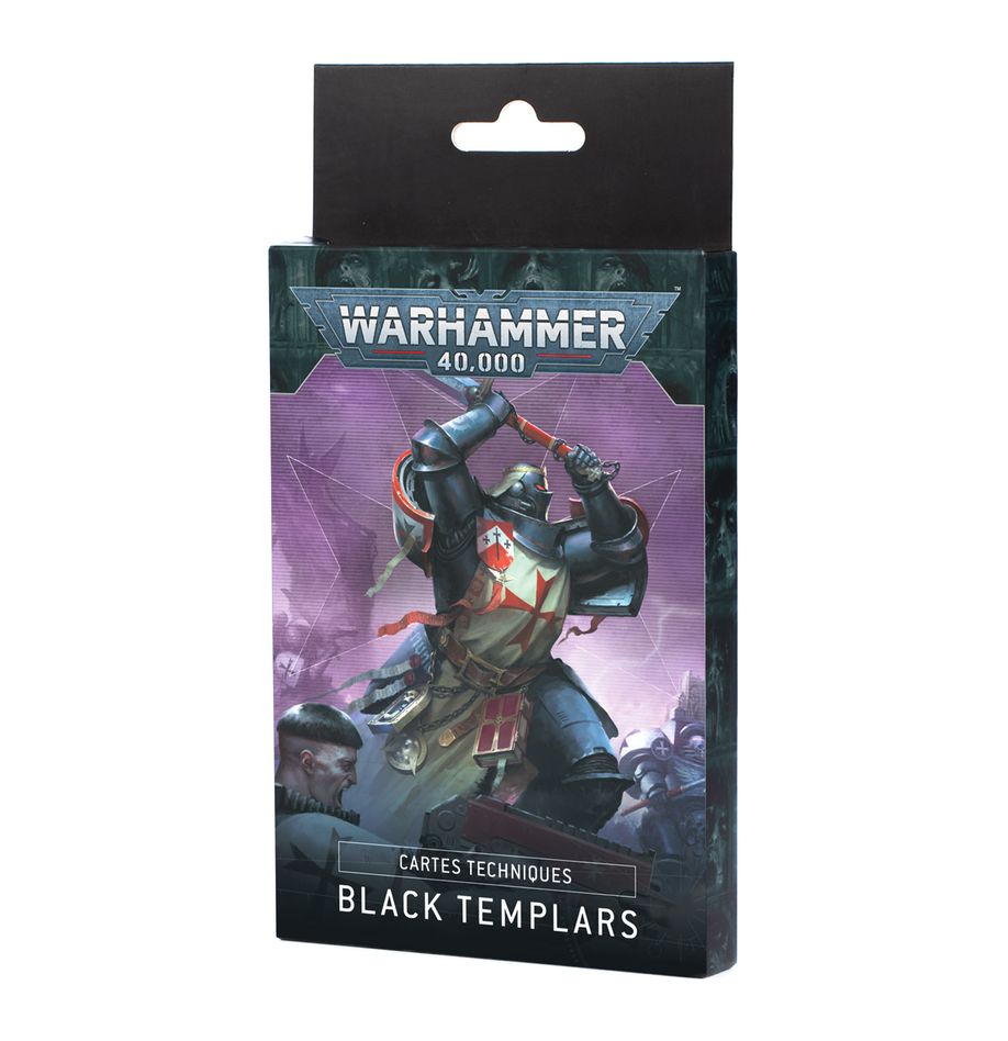 Découvrez les Datasheet Cards Black Templars V10 qui accompagne toutes les sorties pour les Black Templars et complète son codex