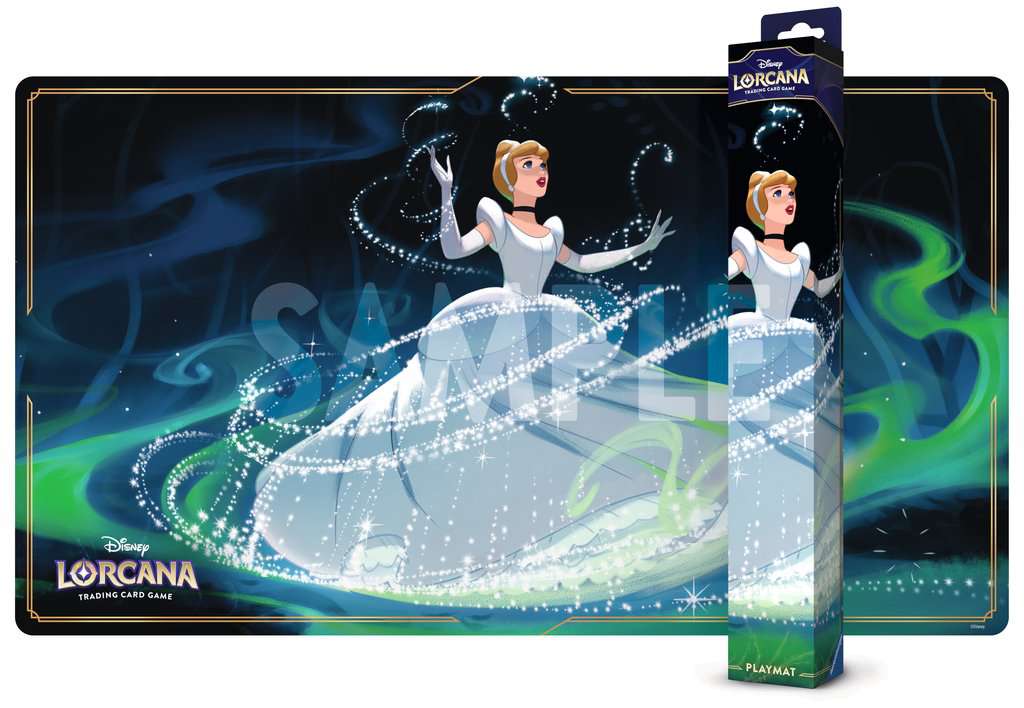 Disney Lorcana : Chapitre 9 Fabuleux : Tapis de jeu Cendrillon est un excellent moyen de collectionner ce chapitre avec ses nouveaux mecanismes de jeu