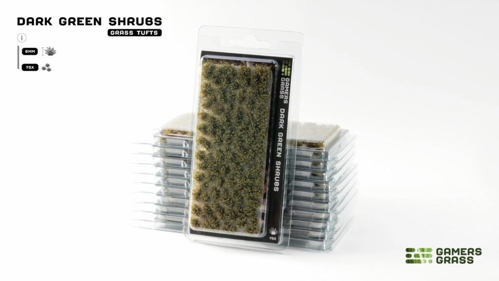 GamersGrass Dark Green Shrubs