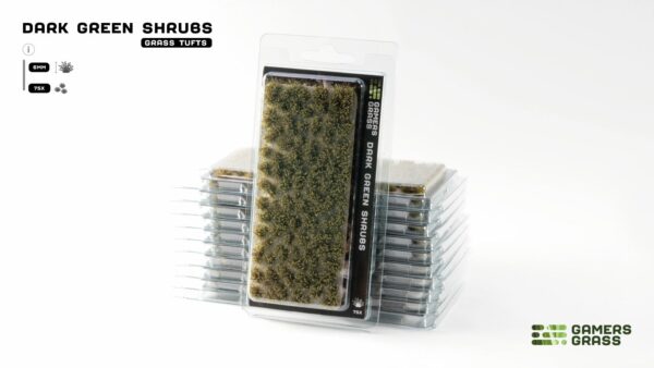 GamersGrass Dark Green Shrubs