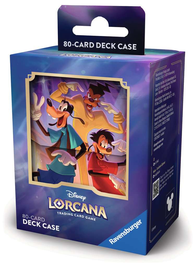 Disney Lorcana : Chapitre 9 Fabuleux : Deck Box Dingo /Max est un excellent moyen de collectionner ce chapitre avec ses nouveaux mecanismes de jeu