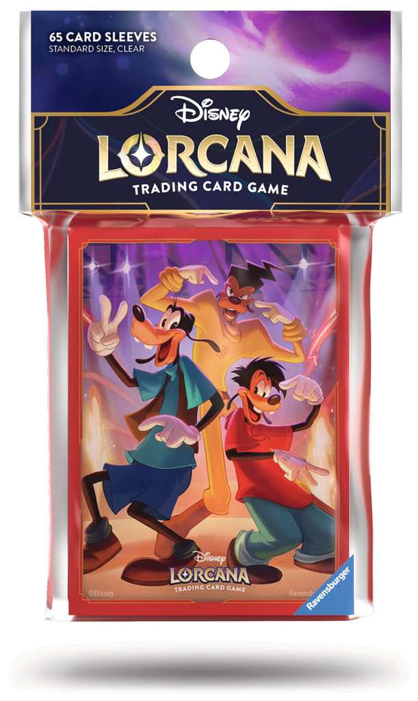 Disney Lorcana : Chapitre 9 Fabuleux : Sleeves Dingo/Max est un excellent moyen de collectionner ce chapitre avec ses nouveaux mecanismes de jeu