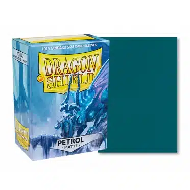 Découvrez les Dragon Shield Sleeves Matte Petrol, parfait pour protéger vos cartes pour le jeu ou la collection avec des sleeves de couleurs de qualité