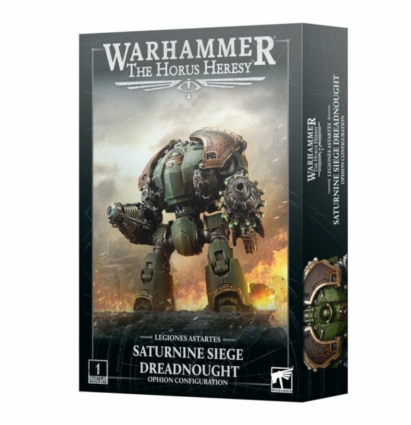 Découvrez les Legion Astartes Saturnine Dreadnought Ophion, le dreadnought ultime pour accompagner vos assauts avec vos Legion Astartes ou Legion Hereticus