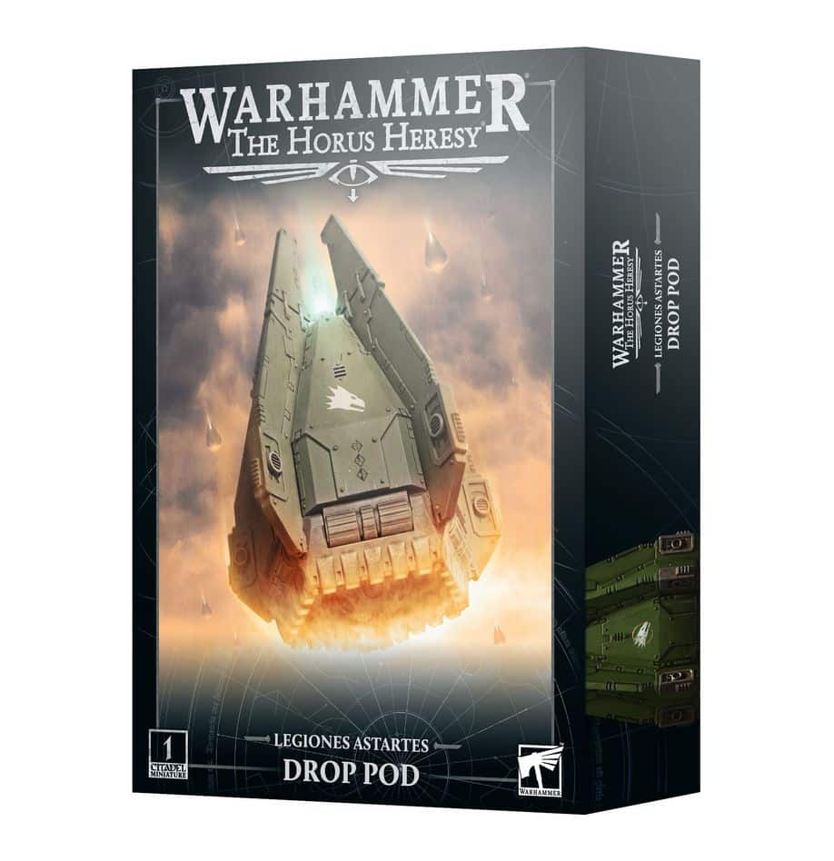 Découvrez les Legion Astartes Drop Pod, les transports parfait pour les assauts planétaire pour vos Legion Astartes ou Legion Hereticus