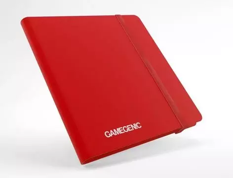 Découvrez l'Album 24 Pochettes 480 Cartes SL Rouge GameGenic parfait pour ranger et protéger cartes et/ou collection avec un élastique pour plus de sécurité
