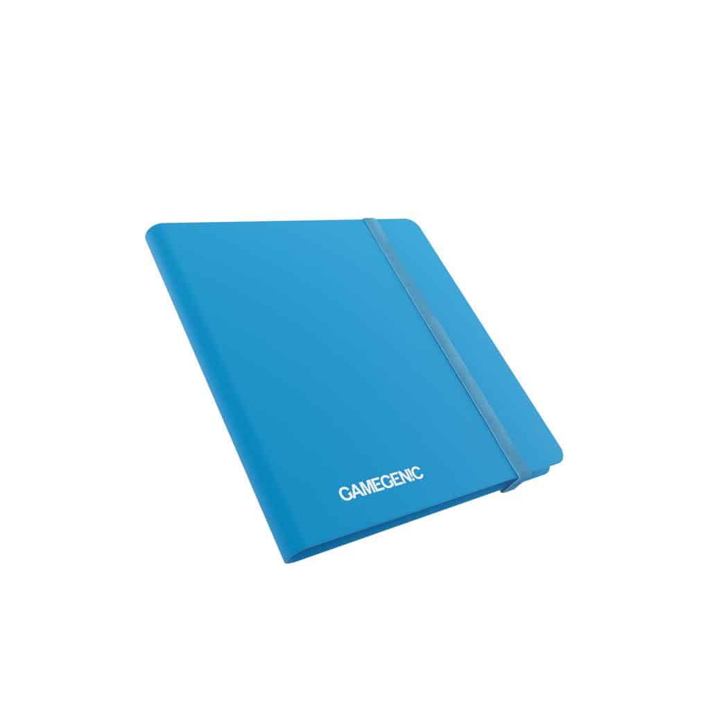 Découvrez l'Album 24 Pochettes 480 Cartes SL Bleu GameGenic parfait pour ranger et protéger cartes et/ou collection avec un élastique pour plus de sécurité