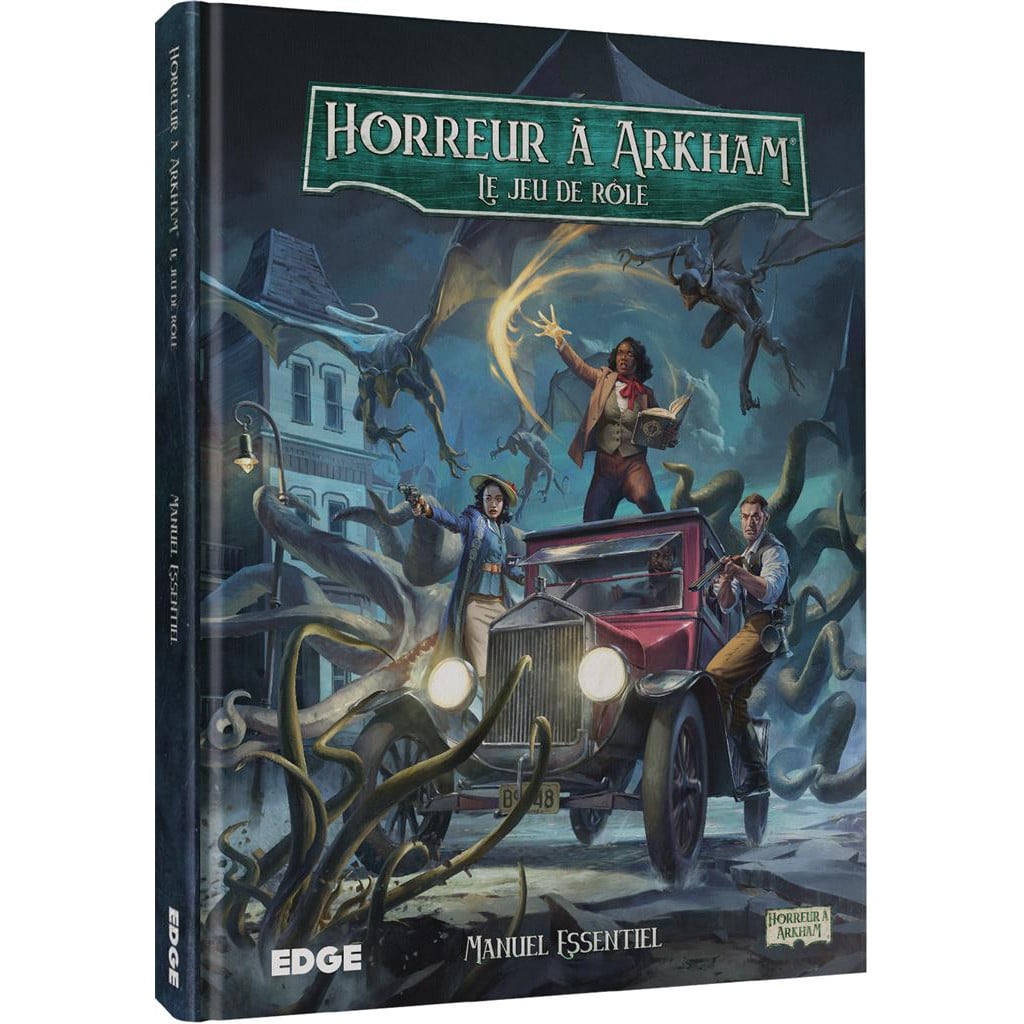 Decouvrez le nouveau JDR Manuel Essentiel un incontournable pour vous lancer dans le JDR dans un univers unique et fantastique