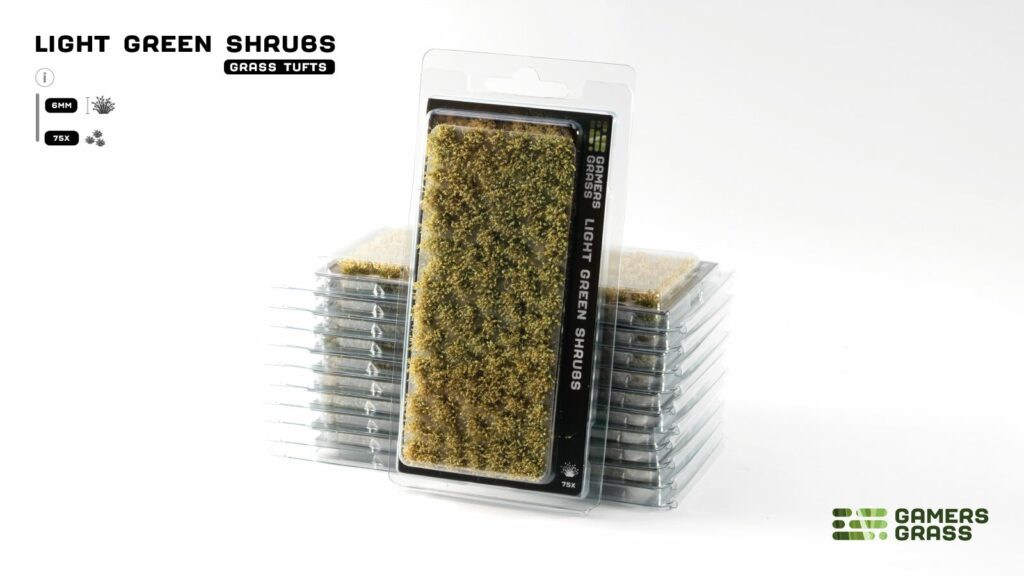 GamersGrass Light Green Shrubs