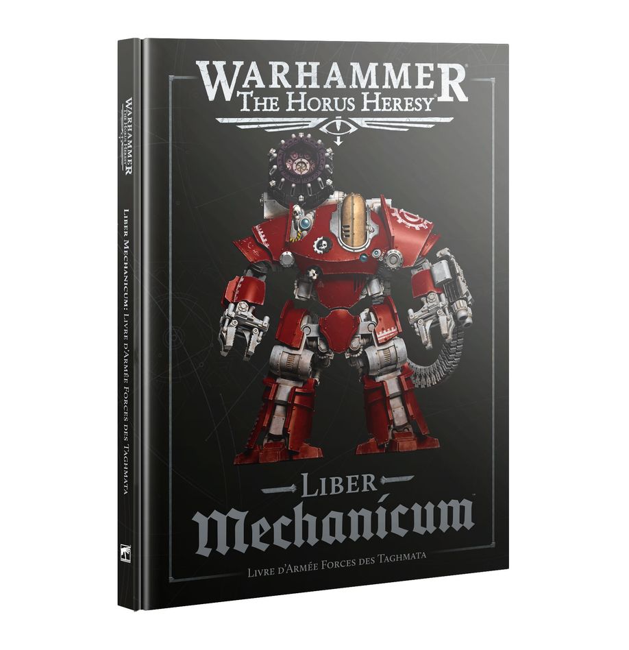 L’hérésie d’Horus : Liber Mechanicum V3 le supplément qu'il vous faut pour jouer votre faction favorite, le Mechanicum, lors de l'Hérésie d'Horus