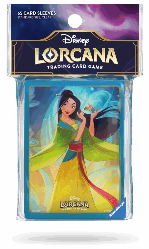 Disney Lorcana : Chapitre 9 Fabuleux : Sleeves Mulan est un excellent moyen de collectionner ce chapitre avec ses nouveaux mecanismes de jeu